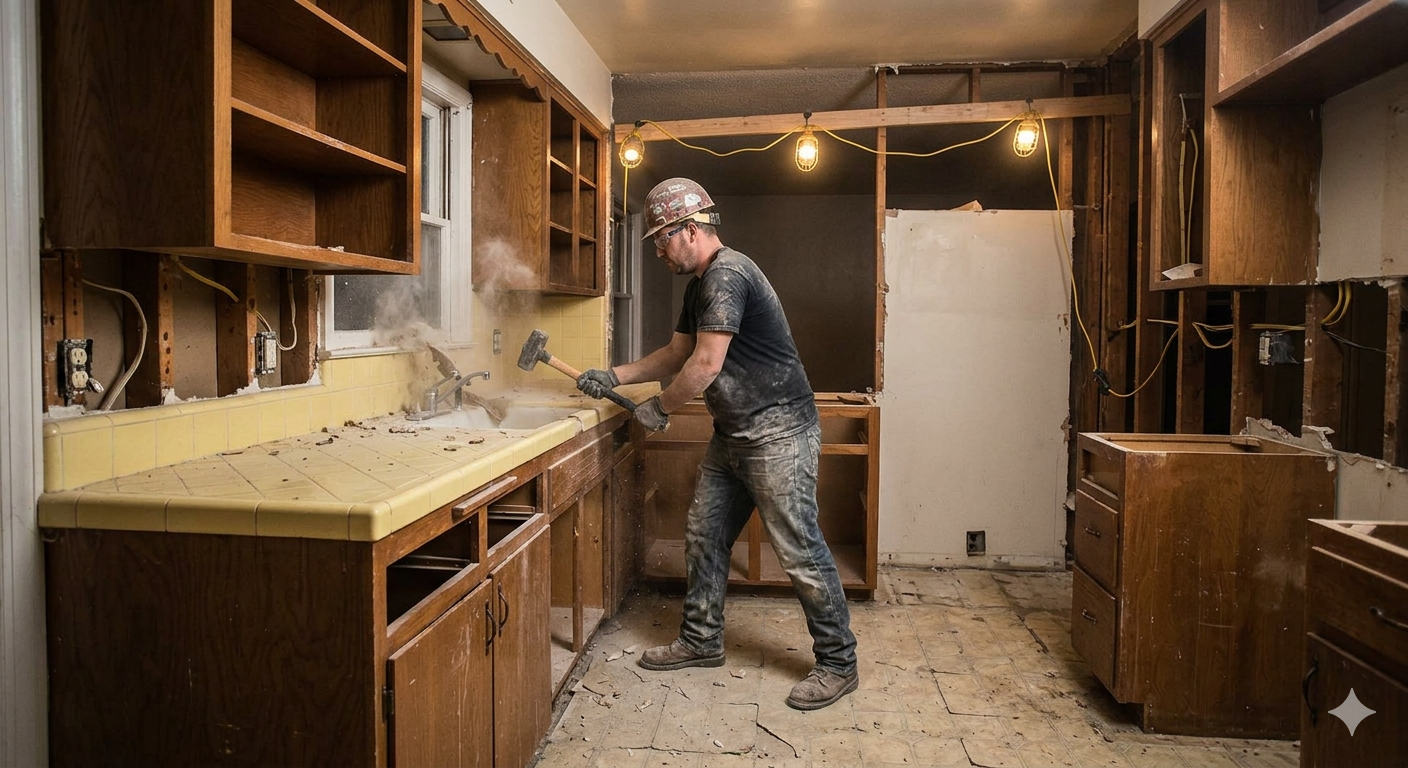 Kitchen remodeling project 1
