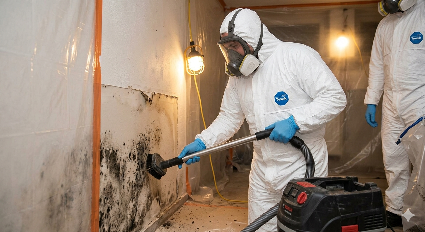 Mold removal project 1