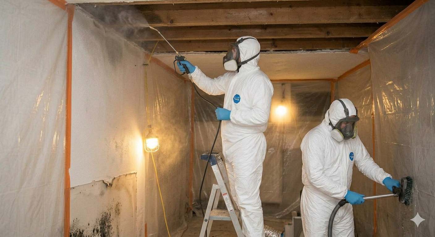 Mold removal project 4